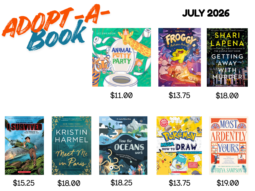 Adopt -A-Book July